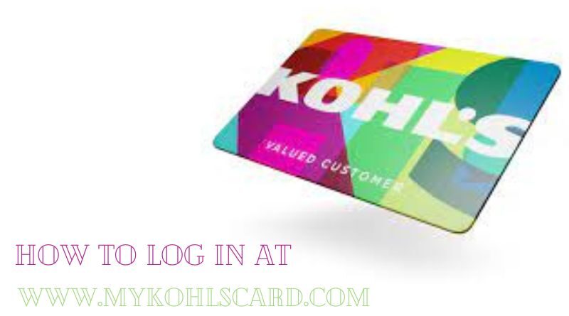 How to log in at www.mykohlscard.com